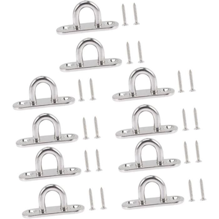 HLELU 2 Ensembles De Crochets En U En Forme De U Pour Mural Au