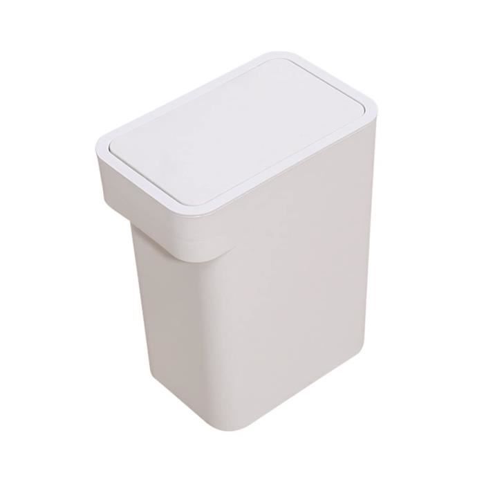 Poubelle à Pression Avec Couvercle Pour Cuisine, G... - Grandado