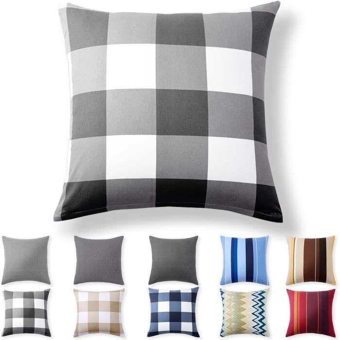 Nunubee cotone shabby Chic Copricuscini e Federe Cuscini