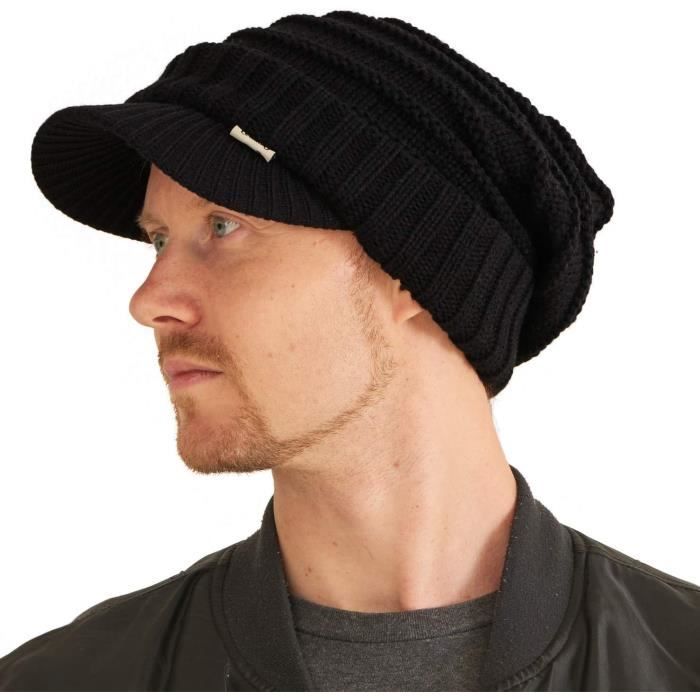 Bonnet Hiver CLAPE Avec Cache-Oreilles - Polaire Chaud Coupe-Vent - Taille Unique 56-58cm - Sangle Menton Ajustable