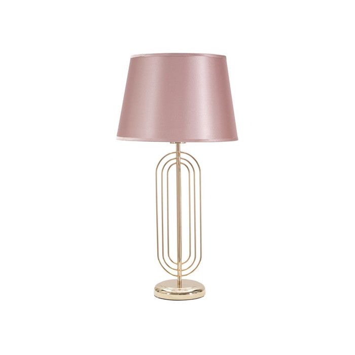Lampe à poser - MAURO FERRETTI - Krista - Métal - Rose & Or - 64 cm de hauteur