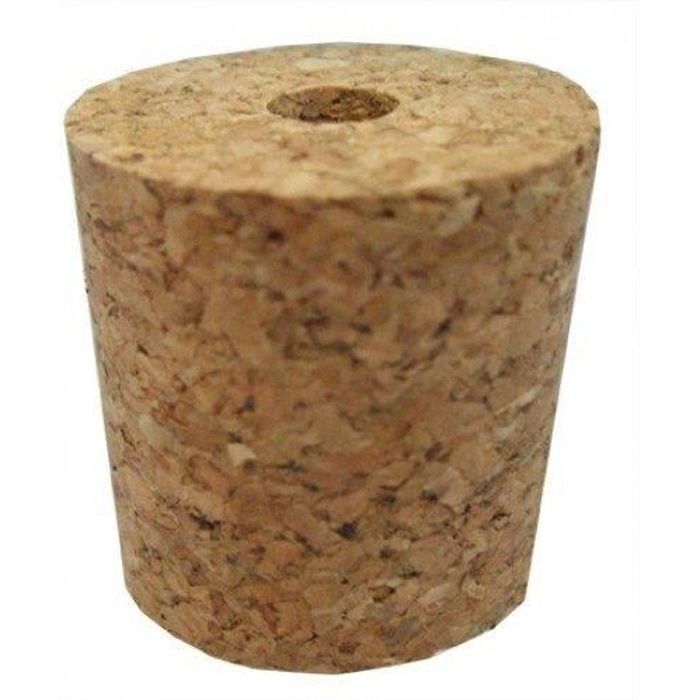 Bouchon De Liège Avec Trou 34/24mm + Barboteur