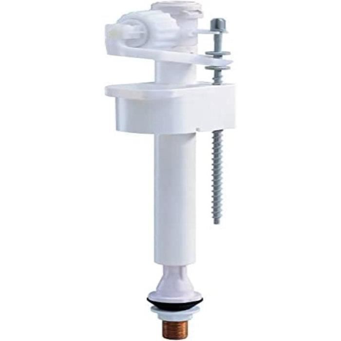 Lot De 2 Robinets à Flotteur 3/4" - En Laiton Avec Flotteur Plastique, Réglables, Pour Réservoirs D'eau Et Abreuvoirs Automatiques - 6