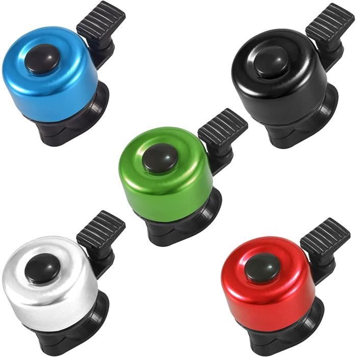 KIDDIMOTO Sonnette Vélo Ringring Classic – Taille S 58mm – Acier – Pour Draisienne Et Vélo Enfant
