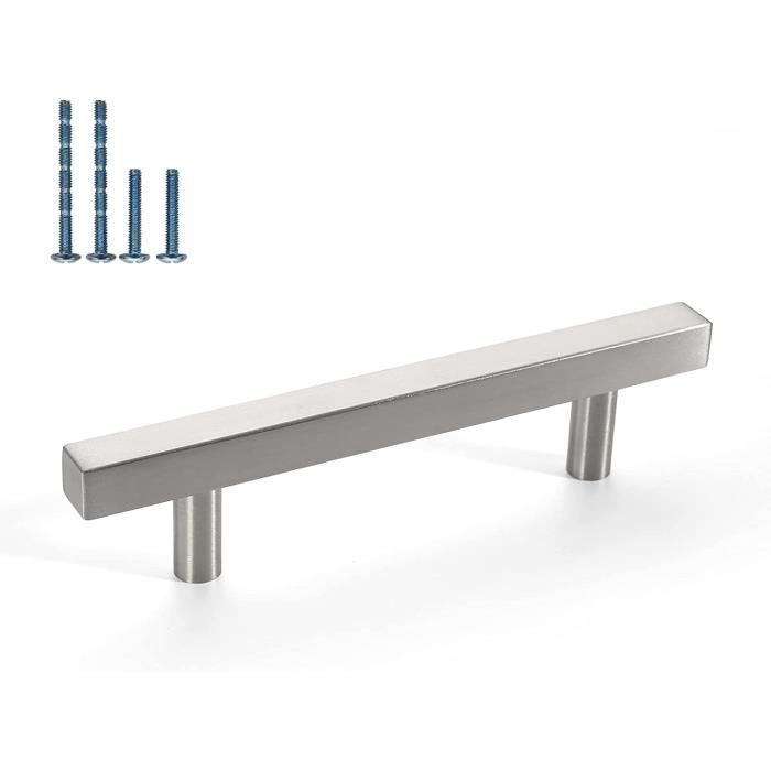 Qrity Paquet De 10 Poignées De Placard En Alliage D'alm Poignée D' Pour Meubles Poignées Longues