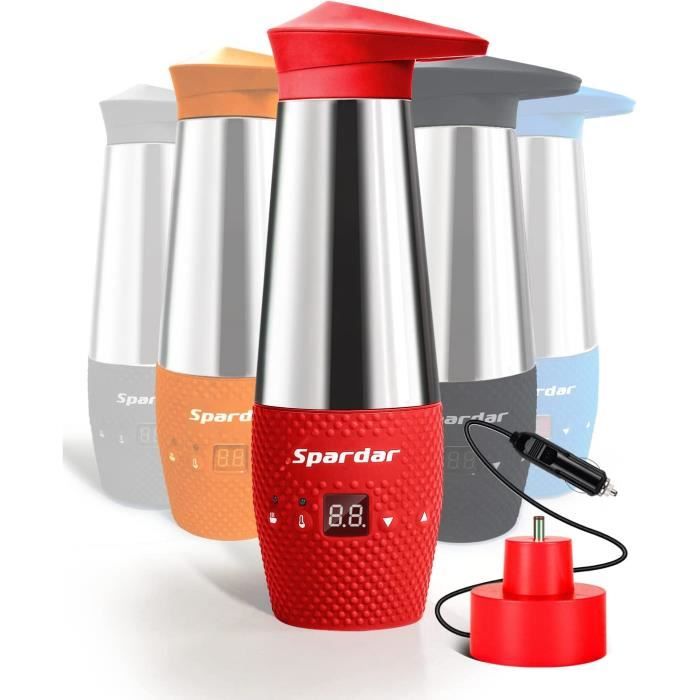 Bouilloire 12v pour Voiture, Bouilloire Électrique Voiture 348ml pour