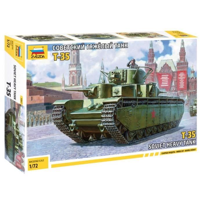 Kit De Construction Modèle De Char à L'échelle 1/72 - À Monter Soi-même, 13.5 Cm, Couleur Jaune