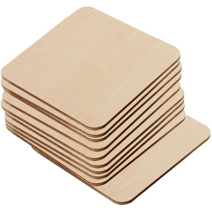 Fdit poupées à chevilles en bois vierges inachevées bricolage 40 pièces