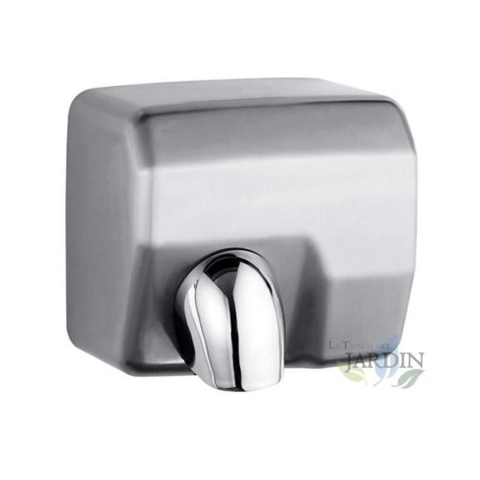 Sèche-mains Automatique Mural Storma - 1150W | Inox Brossé | Design Moderne Et Hygénique