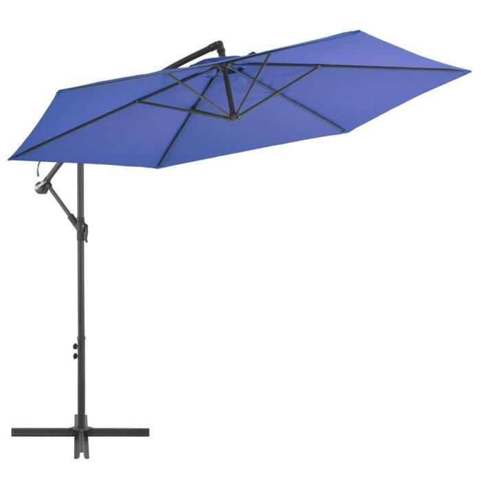 vidaXL Parasol en porte à faux 300 cm - vue 2