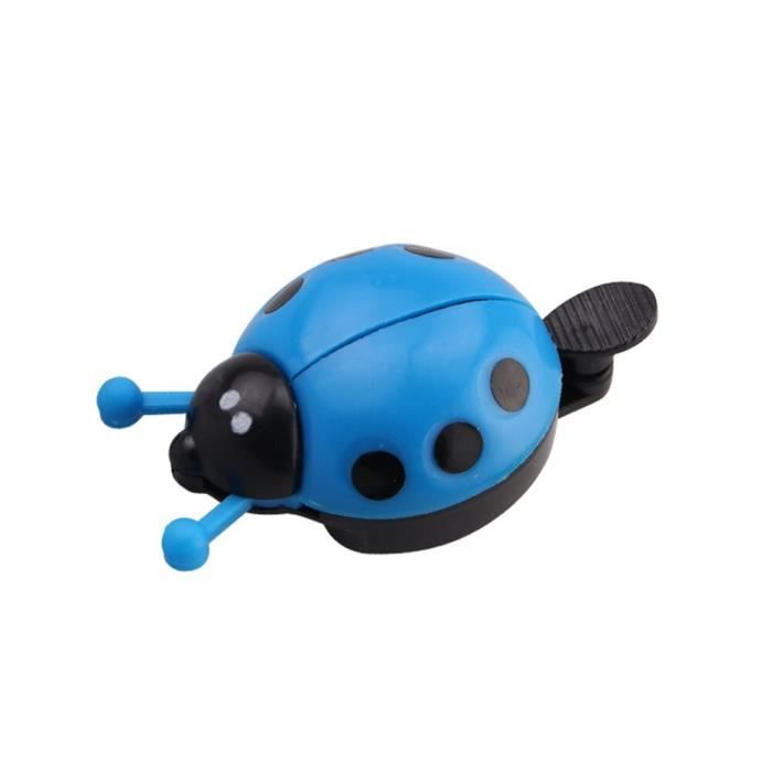 Sonnette De Vélo En Forme De Coccinelle - Pour Enfants - Clair Et Mignon - Fixation Guidon