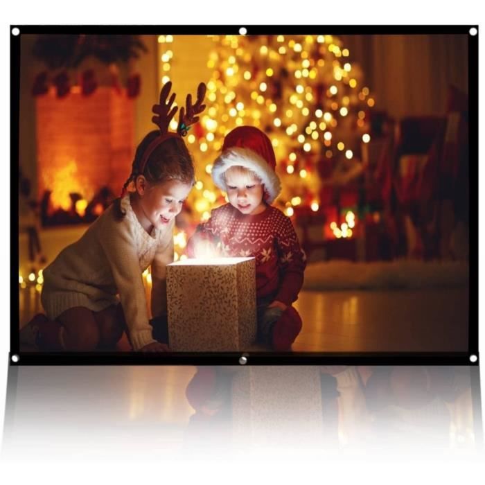 Écran De Projection Portable HD 100 Pouces 16:9 éc... – Grandado