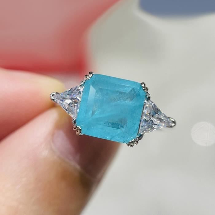 Bague avec pierre de couleur femme new arrivals