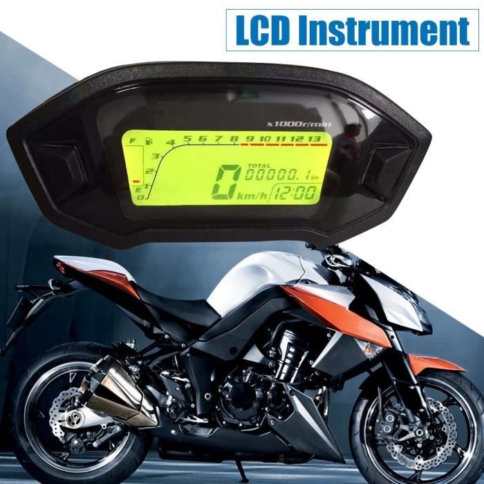 Compteur De Vitesse Numérique Pour Moto Kawasaki Ninja ZX10R 2012-2017 - Tachymètre, Odomètre, Jauge Carburant