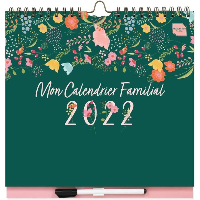 Calendrier Familial 2025 6 Colonnes - Planning Mural Pour Organiser Toute La Maison