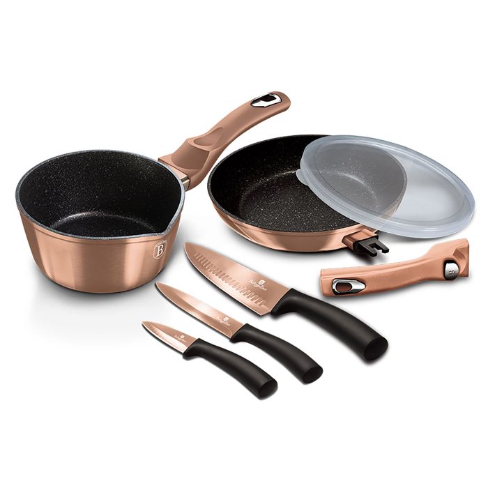 TEFAL Ingenio Batterie de cuisine 8 pièces, Induction, Revêtement