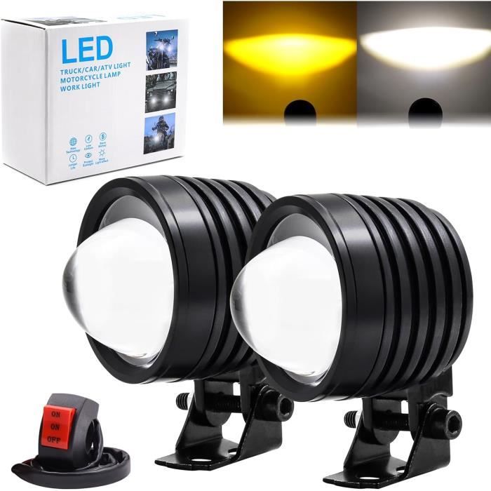 FUTURE EYES F30-P – Interrupteur De Rétro-éclairage Filaire, Feux Antibrouillard Led Auxiliaires Drl Pour Motos, Vente En Gros