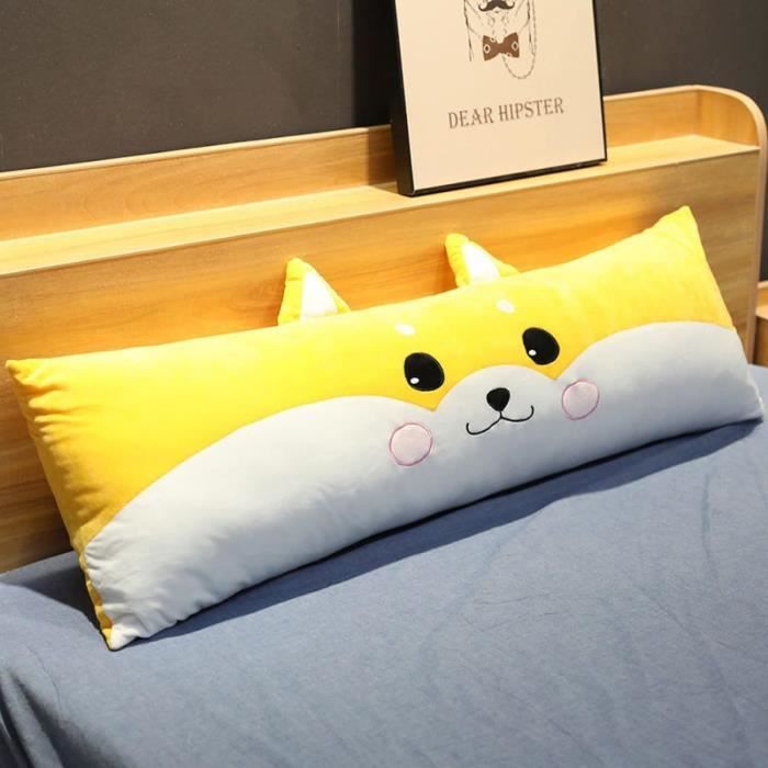 YURRO Housse De Coussin Ronde En Lin Pour Traversin Cylindrique