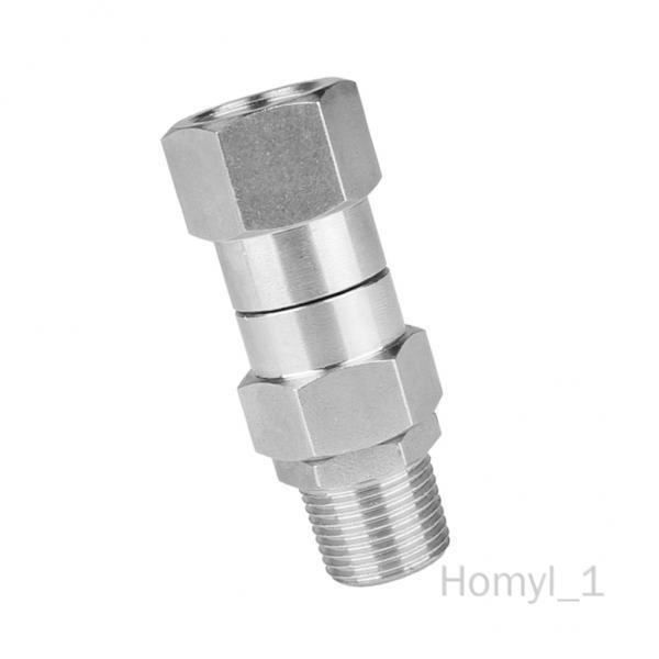Manomètre 6000 PSI + Adaptateur Rapide 3/8'' – Pour Nettoyeur Haute Pression – Lecture Précise Double Échelle PSI/MPa