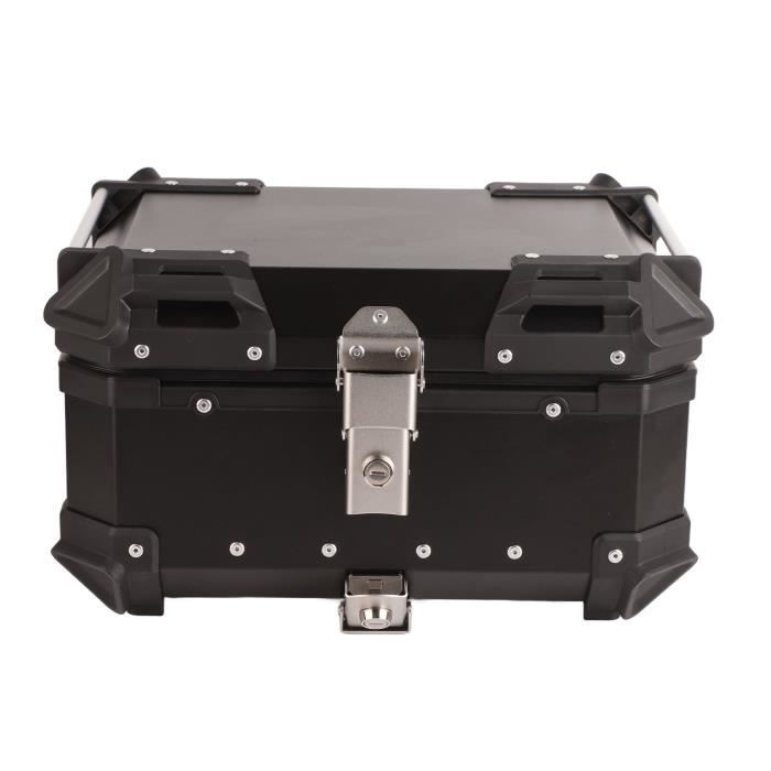 Top Case Moto 45L MOCOERL - Coffre étanche Pour Casque - Avec Base De Montage Et Serrure