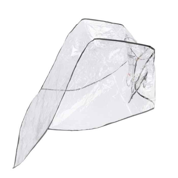 Bambisol Habillage Pluie Intégral Transparent Pour Poussette Double – Protection Totale Contre La Pluie Et Le Vent
