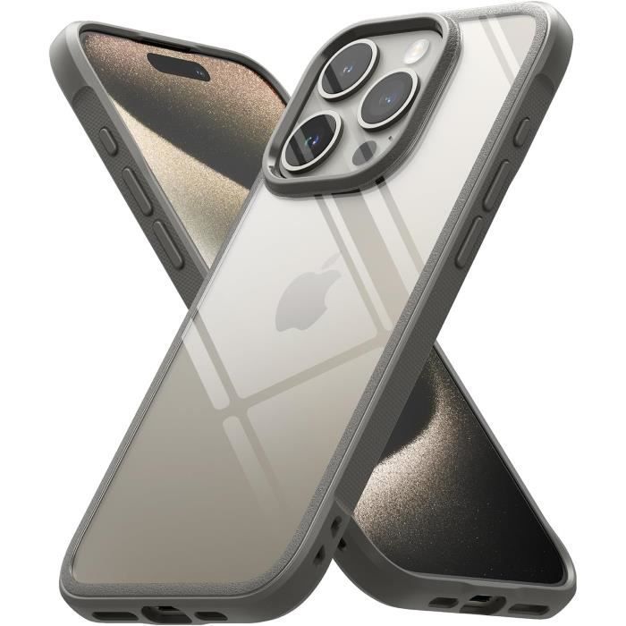 Coque Transparente Anti-jaunissement Pour IPhone 15/15 Pro Max - TPU Souple