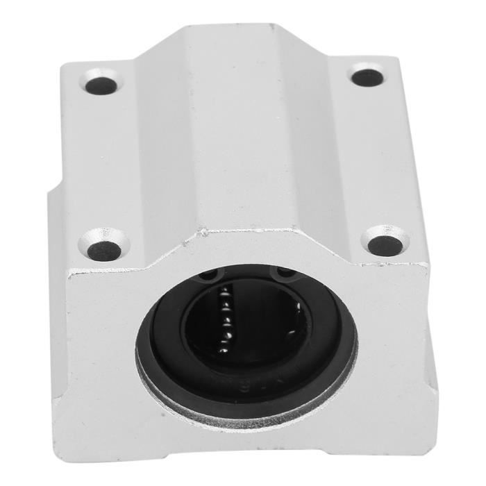 4 Pièces Bloc Coulissant SBR20UU - Roulement Linéaire Pour Imprimante 3D Et Machine CNC