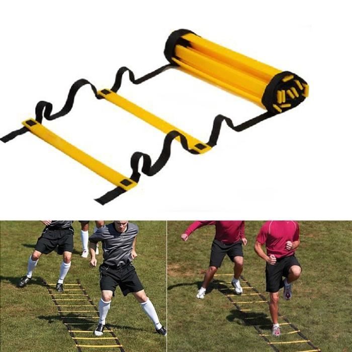 Échelle D'Agilité Kowaku - Échelle De Vitesse Pliante Pour Football, Sports, Entraînement à Domicile Ou Extérieur