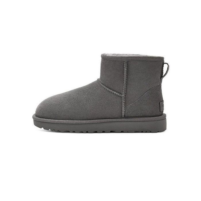 UGG Bottes Classic Mini II Gris Femme Gris Cdiscount Chaussures