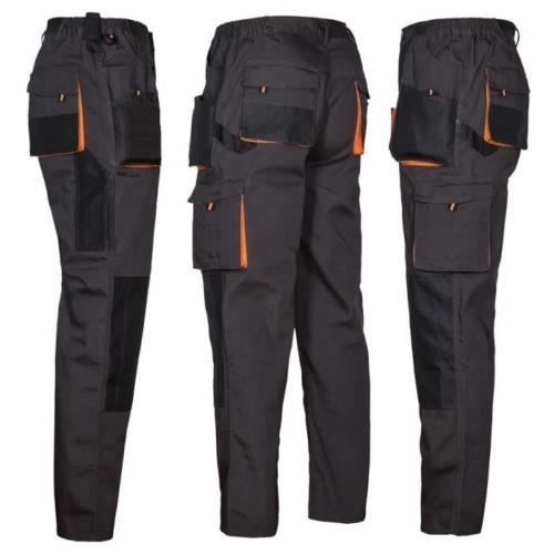 Genou Renforcé À faire soi-même Sécurité Workwear Nouvelle Action Pantalon 34/" R Bleu marine chaque