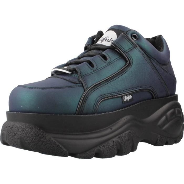 Buffalo Sport > Zapatillas Mujer Modèle Chaussure Buffalo Modèle Calaf Leather - Coleur Vert