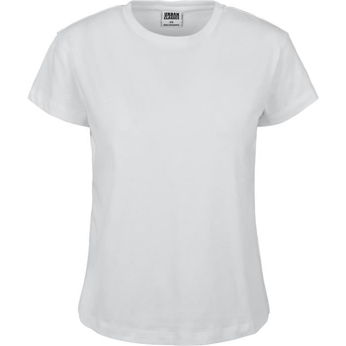 Urban Classics T Shirt Basique Boxe Femme T Shirt Manches courtes
