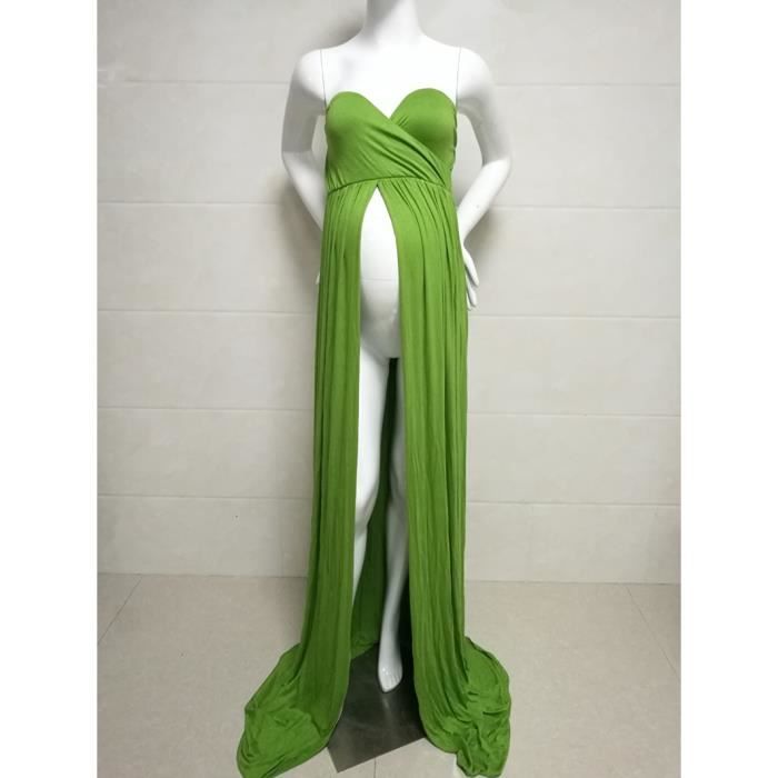 Robe De Maternité Anti-Radiation 100% Fibre D'Argent – Protection EMF Toute Saison, Confortable