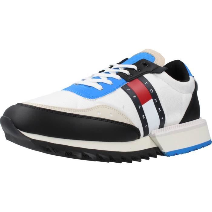 Tommy Jeans Basket Homme - TOMMY JEANS - 126008 - Blanc - Lacets