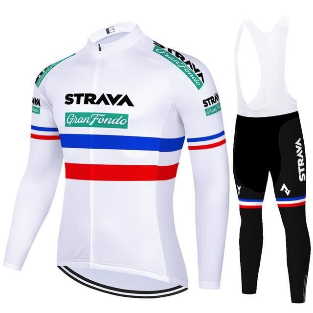 Maillot De Cyclisme Homme Manches Longues - Respirant, Séchage Rapide, Tissu élastique - Pour VTT, Vélo Route - 4