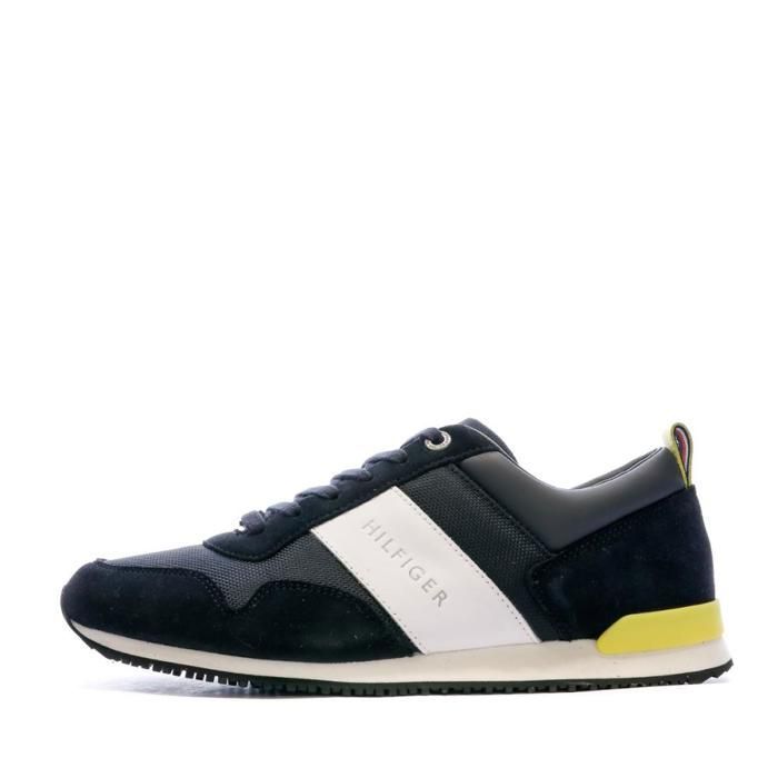 Tommy Hilfiger Baskets Marine Homme Tommy Hilfiger Iconic