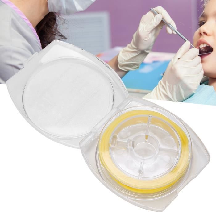 Pinces à Cordon Stabilisateur / Barrages Dentaires élastiques – Lot De 2,1 M, Pour Dentisterie