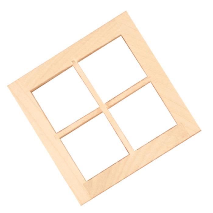 Jilibaba Maison De Poupée Miniature Double Fenêtre En Bois 6 Pannea Et Plaque En Verre Maison De Poupee Diy Accessoires Pou Am Jilibaba Maison De Poupée Miniature Double Fenêtre En Bois 6 Pannea Et Plaque En Verre Maison De Poupee Diy Accessoires Pou Am