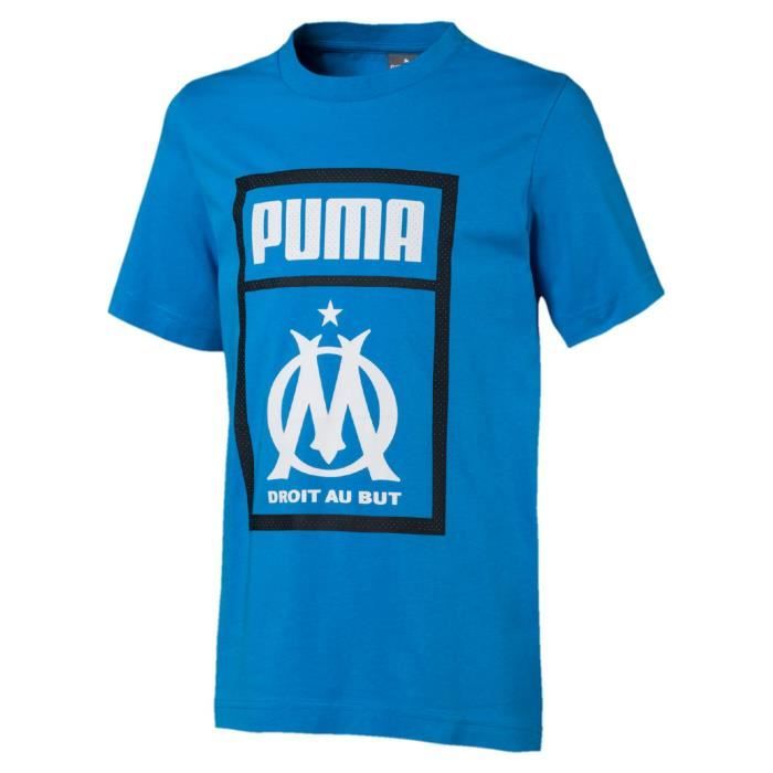 tee shirt puma bleu