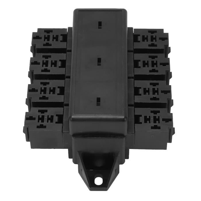 Porte-fusible étanche MAXI 8 AWG + Fusible 40A - Pour Auto, Moto, Bateau 12-24V, Câble Rouge 20 Cm