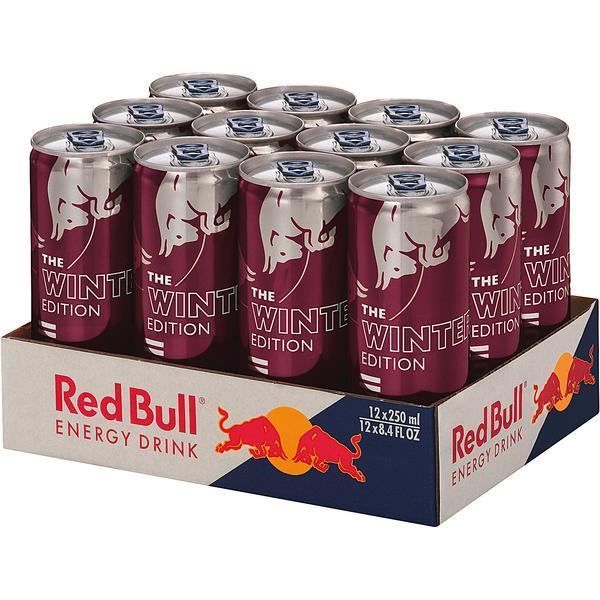 Red Bull Energy Winter Edition Plumcannelle 12 x 0,25l Cdiscount Au quotidien