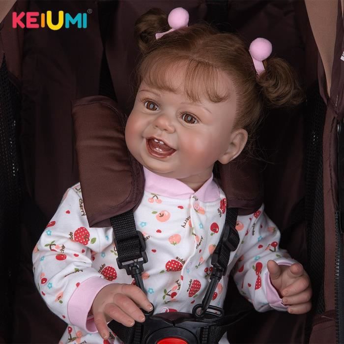 Rumocovo Poupee Bebe Reborn En Tissu Pour Enfant Jouet Realiste Surprise Cadeau D Anniversaire 27 Pouces 68 Cm Cdiscount Jeux Jouets