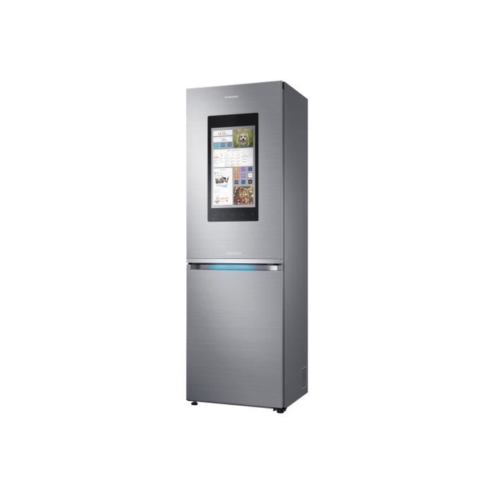 Photo de samsung-family-hub-rb38m7998s4-refrigerateur-congelateur-pose-libre-wifi