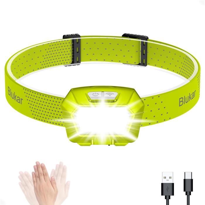 Lampe frontale rechargeable Armytek Wizard C2 WG 1020 Lumens (warm light) lumière verte 400 lumens, bateau, navigation, running