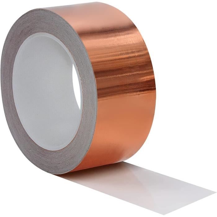 Lot De 10 Rouleaux De Ruban Adhésif Conducteur Pour Réparations