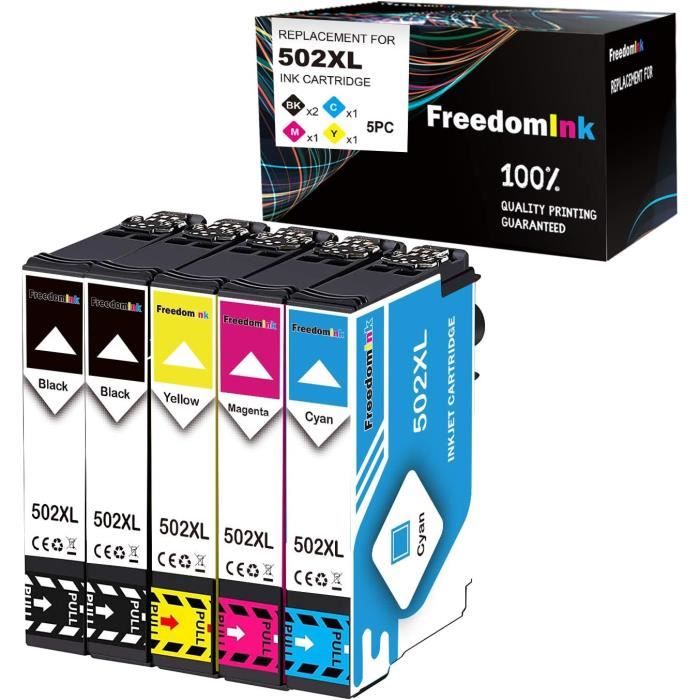 Cartouches D'encre Compatibles T789 – Lot De 2 Pour Imprimantes Epson Workforce Pro WF-5620DWF, WF-5690DWF, WF-5110DW – Jusqu'à 3000 Pages