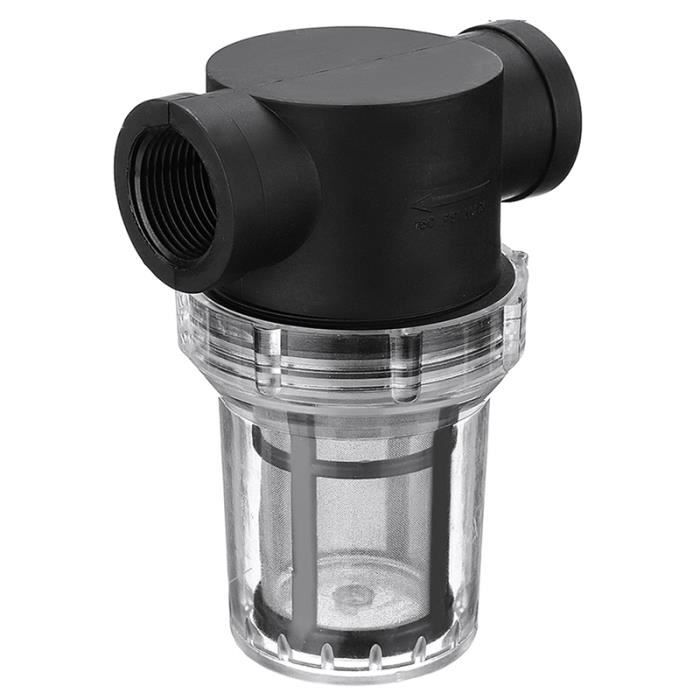 Comparer les prix de Garden Filtre De Canalisation À Débit Élevé D'Irrigation De Filtre De Pompe À Eau De Tamis En Ligne Maillé D'Étang