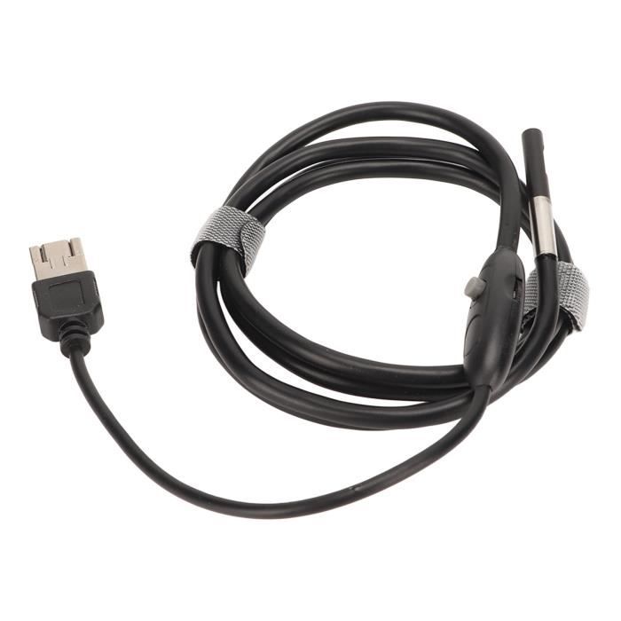 Endoscope USB SONEW Inspection HD, câble semirigide, étanche IP67