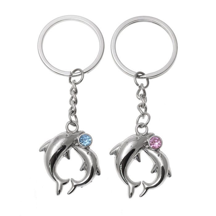 Porte-clés Charm En Métal Argenté Avec Peigne - Design Pratique - Neuf Avec étiquettes
