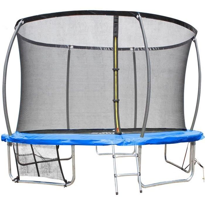 Lot de piquets d’ancrage solides galvanisés pour trampoline Kit pour sécuriser les trampolines extérieurs